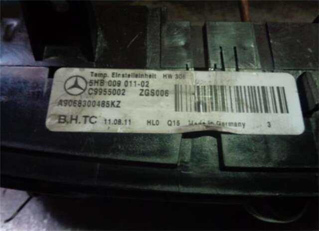 Foto 3ª: Mando Climatizador Mercedes Sprinter 411 CDI [OM 611.981]