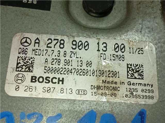 Centralita Motor ECU Mercedes Clase G 230 5.5 G 63 AMG EDITION 463 (463.272) [5.5 LTR. - 420 KW V8 CAT]