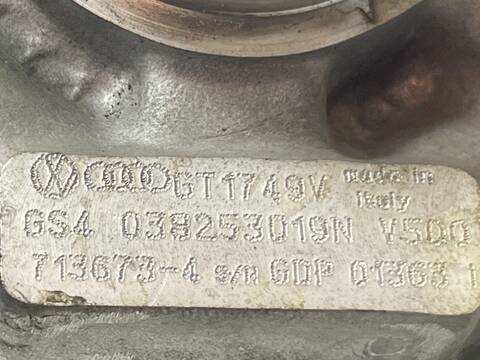 Foto 2ª: Turbocompresor Seat Toledo ASV (2003)