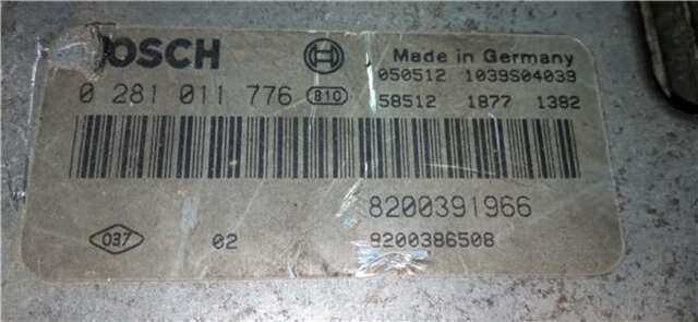 Centralita Motor ECU Renault Scenic 1.9 DCI (JM12. JM0G) (JM)(2003-_)
