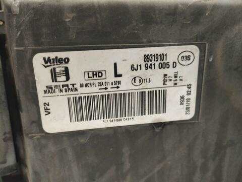 Foto 3ª: Faro Izquierdo Seat Ibiza STYLANCE - STYLE 105CV 77KW [CAYC] (2010)