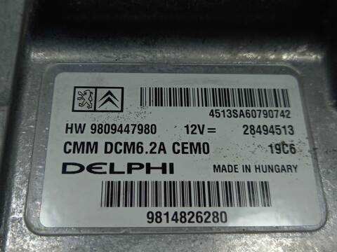 Foto 2ª: Centralita Motor ECU Peugeot 508 AH01 (2016)