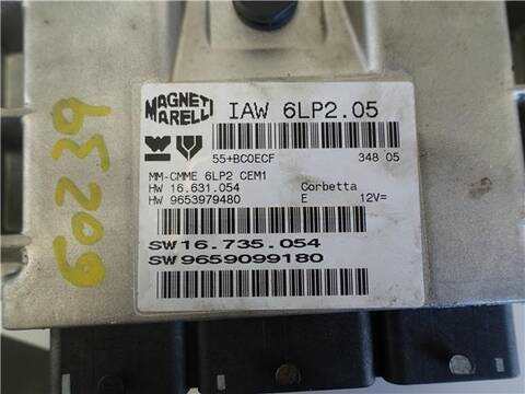 Foto 3ª: Centralita Motor ECU Peugeot 307 1.4 16V 88CV 65KW [KFU (ET3J4)] (2006)