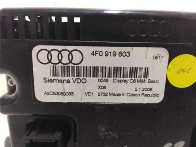 Foto 3ª: Sistema GPS Audi A6 2.0 TDI [2.0 LTR. - 103 KW TDI] [BRE]