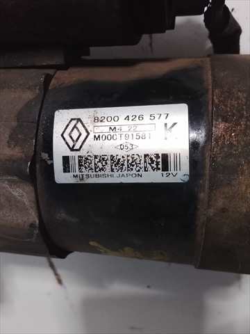 Foto 2ª: Motor de Arranque Renault Kangoo 1.5 DIESEL [K9K V7] (2005)