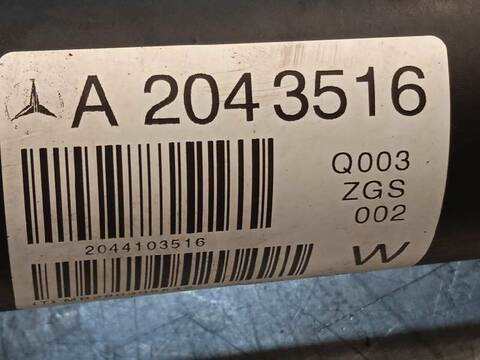 Foto 4ª: Transmision Central Mercedes Clase C 160 C 180 CGI BLUEEFFICIENCY 204.031) 156CV 115KW [274910] (2013)