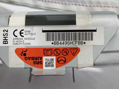 Foto 3ª: Airbag Cortina Delantero Izquierdo Mazda 3 CENTER-LINE 150CV 110KW [SHY6, SHY4] (2014)