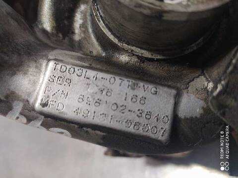 Turbocompresor Opel Astra ENJOY BERLINA 101CV 74KW