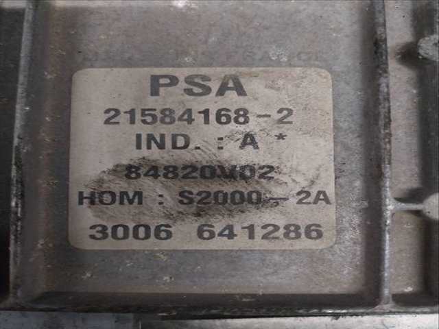 Foto 3ª: Centralita Motor ECU Peugeot 206 1.4 G [G-KFW] (2003)
