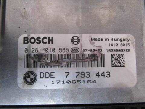 Foto 2ª: Centralita Motor ECU Bmw Serie 3 315 2.0 320D BERLINA 150CV 110KW [M47N 204 D4] (2003)