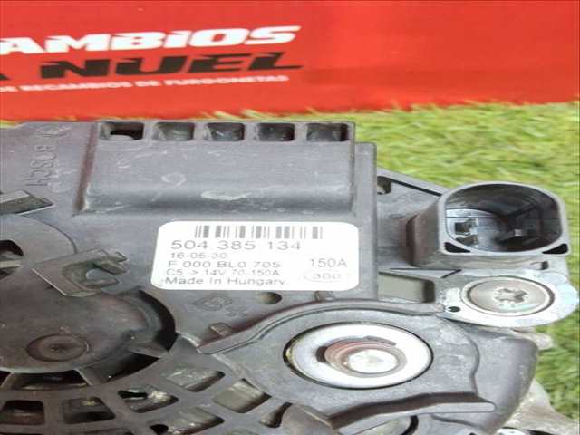 Foto 3ª: Alternador Fiat Ducato FIAT DUCATO 2.3 JTD 2016 131CV 96KW (2025)