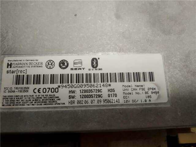 Foto 3ª: Centralita Motor ECU Seat Ibiza 1.4 25 ANIVERSARIO [1.4 LTR. - 63 KW 16V] [BXW]