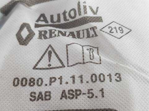 Foto 2ª: Airbag Lateral Delantero Derecho Renault Clio SIN DEFINIR [H4M6]
