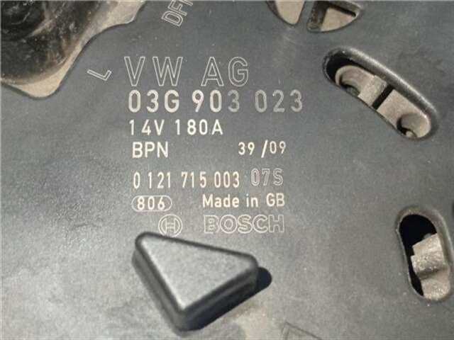 Foto 2ª: Alternador Volkswagen Passat 2.0 TDI [CBDC]