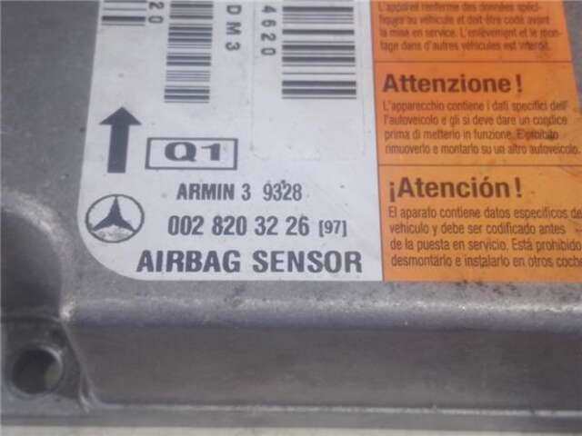 Foto 2ª: Centralita Airbag Mercedes Clase E 180 3.2 320 CDI (210.026) [3.2 LTR. - 145 KW CDI CAT] [OM 613.961]