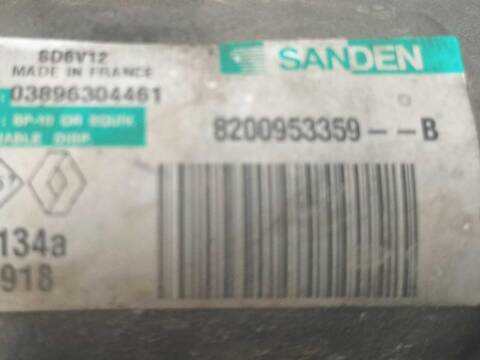 Foto 3ª: Compresor Aire Acondicionado Renault Kangoo 1.5 DCI 75 KW07 KW10 KW04) (2008)
