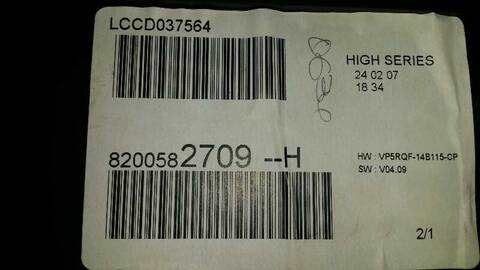 Foto 2ª: Cuadro de Instrumentos Renault Clio EXCEPTION 86CV 63KW [K9K766] (2005)