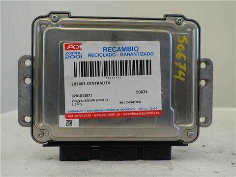 Centralita Motor ECU Peugeot 308 1.6 HDI 109CV 80KW