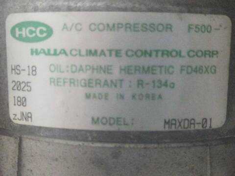 Foto 3ª: Compresor Aire Acondicionado Hyundai Santa Fe 2.0 CRDI 4X4 (2000)