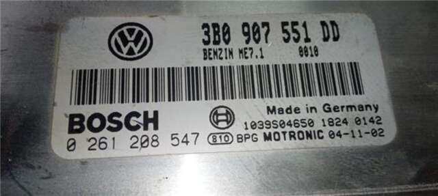 Centralita Motor ECU Volkswagen Passat 2.8 V6 HIGHLINE 4MOTION [2.8 LTR. - 142 KW V6 30V]