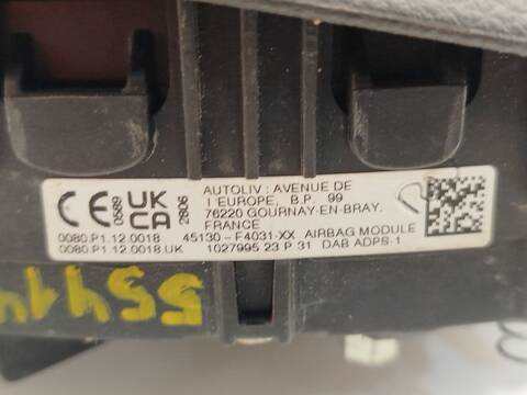 Foto 4ª: Airbag Delantero Izquierdo Toyota CHR 1.8 HYBRID ZYX10_ ZYX11_) 98CV 72KW [2ZR] (2023)