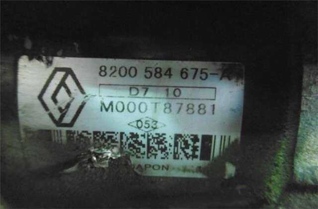 Motor de Arranque Renault Scenic 1.5 AUTHENTIQUE [1.5 LTR. - 78 KW DCI DIESEL] (JM)(2003-_)
