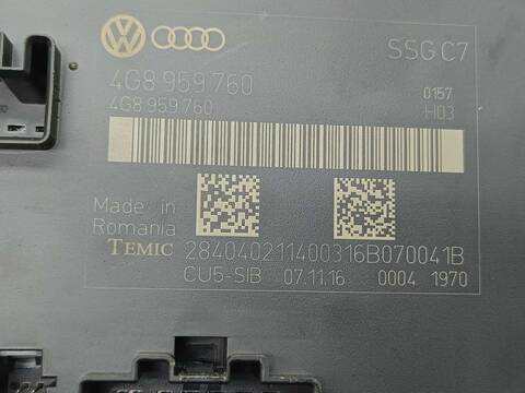 Foto 4ª: Centralita Motor ECU Audi A6 3.0 TDI ADVANCED EDITION 272CV 200KW [CRTD] (2017)