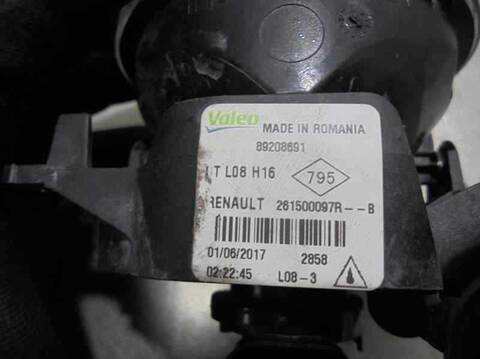 Foto 3ª: Faro Antiniebla Delantero Derecho Dacia Sandero AMBIANCE 90CV 66KW [H4B B4] (2017)