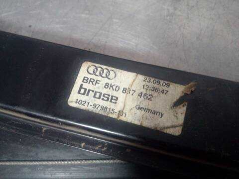 Foto 3ª: Elevalunas Eléctrico Delantero Derecho Audi A4 143CV 105KW (2007)