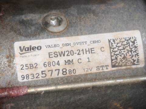 Motor de Arranque Citroen C4 YHS BERLINA