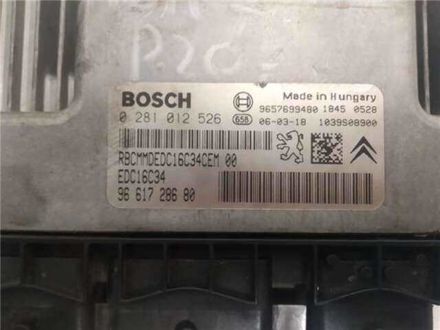 Foto 3ª: Centralita Motor ECU Peugeot 207 1.4 X-LINE [1.4 LTR. - 50 KW HDI] [8HZ]