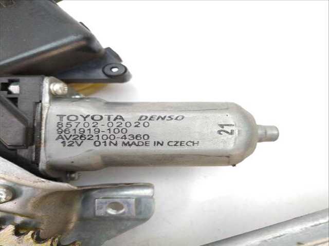 Foto 2ª: Elevalunas Manual Trasero Derecho Toyota Avensis 2.0 D-4D ADT270_ ADT270R) (2008)