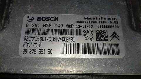 Foto 3ª: Centralita Motor ECU Peugeot 208 ACTIVE 68CV 50KW [8H01] (2013)