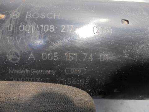 Foto 3ª: Motor de Arranque Mercedes Clase B 150 200 CDI 245.208) 140CV 103KW [OM640941] (2007)