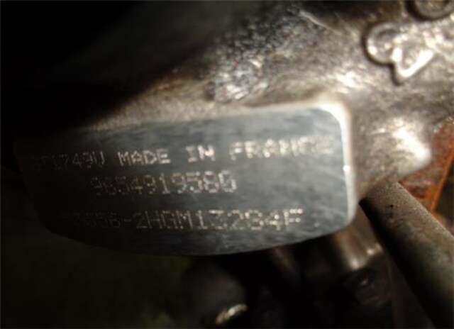 Foto 2ª: Turbocompresor Citroen C5 2.0 HDI EXCLUSIVE [2.0 LTR. - 80 KW HDI] [RHR]