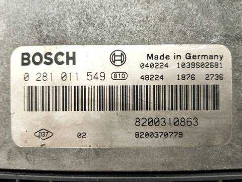 Foto 2ª: Centralita Motor ECU Renault Scenic AUTHENTIQUE 1 DCI DIESEL 82CV (2003)