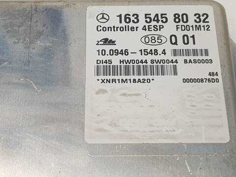 Foto 3ª: Centralita Motor ECU Mercedes Clase ML 270 2.7 CDI 20V CAT 163CV 120KW AUT. 163.113) W163) OM612 (1999)