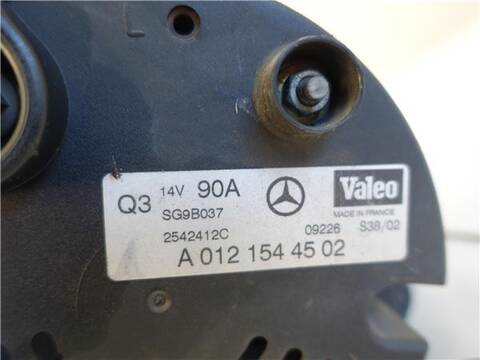 Foto 3ª: Alternador Mercedes Clase A 140 1.6 160 168.033) 102CV 75KW [M 166.960] (1999)