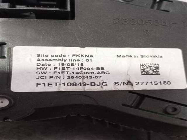 Foto 4ª: Cuadro de Instrumentos Ford Focus TITANIUM 125CV 92KW [M1DD] (2015)