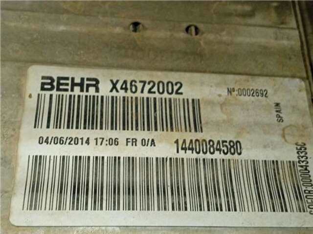 Foto 2ª: Intercooler Peugeot Expert 1.6 HDI 90 [9HU (DV6UTED4)]