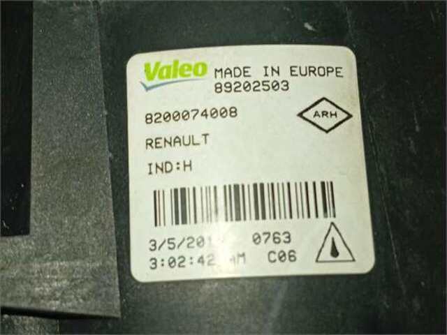 Foto 2ª: Faro Antiniebla Delantero Izquierdo Renault Megane 2.0 GT [2.0 LTR. - 132 KW TCE] III COUPE (2008-_)