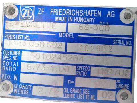 Caja Cambios Renault Master 2.8 DTI FD0C FD0F FD2B FD2F FD3C FD3F) FURGONETA