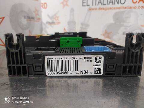 Foto 2ª: Caja Reles Fusibles Peugeot 308 STYLE 120CV 88KW [BH01] (2017)