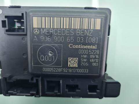 Foto 2ª: Modulo Confort BCM Mercedes Sprinter 310/311/313/314/316 CDI 906.631/633/635/637) 114CV 84KW CAJA CERRADA [651955] (2018)