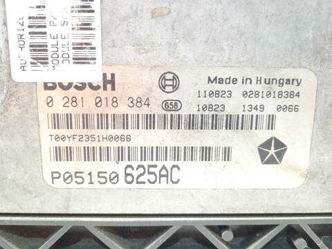 Foto 4ª: Centralita Motor ECU Jeep Grand Cherokee 3.0 CRD V6 4X4 190CV 140KW [VM23D] (2012)