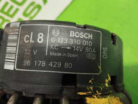 Foto 2ª: Alternador Citroen Evasion 1.9 TD 90CV [DHXXUD9TFBTF] (1994)