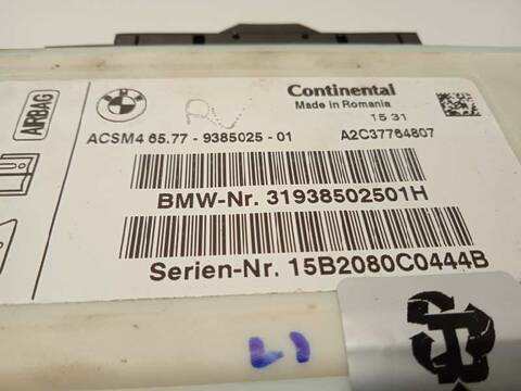 Foto 4ª: Centralita Airbag Bmw X3 SDRIVE 18D 150CV 110KW [B47D20A] (2015)