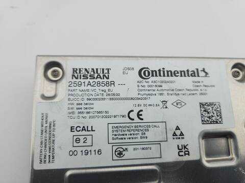 Foto 3ª: Centralita Motor ECU Renault Captur TECHNO 140CV 103KW [H5H490] (2022)