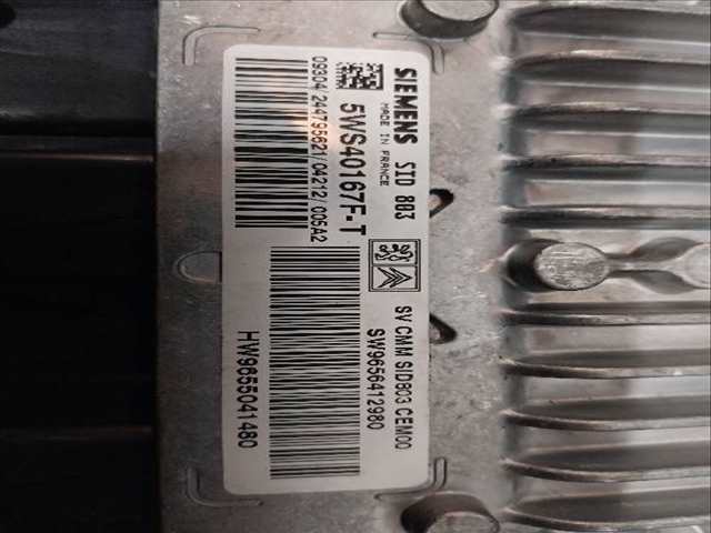 Foto 2ª: Centralita Motor ECU Peugeot 407 2.0 D [D-RHR] (2004)