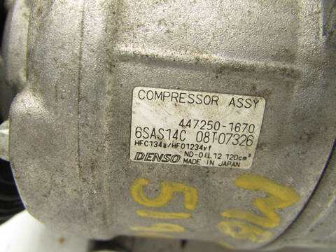 Foto 3ª: Compresor Aire Acondicionado Mercedes Clase B 150 651930 (2016)